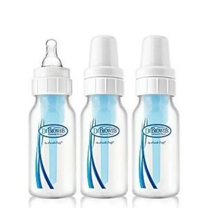 Dr.Brown’s natural FlowBlue Baby Bottles - Anti-Colic Feeding 3 packs NEW
